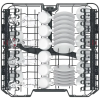 Mașină de spălat vase Whirlpool WIC 3C33 PFE Argintiu - Încorporabilă | Dimensiune completă | 14 seturi | 9.5 l | D