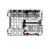Mașină de spălat vase Whirlpool WSBO 3O34 PF X Oțel inoxidabil - Încorporabilă | Îngusta | 10 seturi | 9 l | D