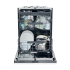 Mașină de spălat vase Candy CI 6E7F1A Oțel inoxidabil - Încorporabilă | Dimensiune completă | 16 seturi | 9.5 l | E