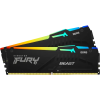 Оперативная память Kingston FURY Beast RGB FURY Beast RGB 64 ГБ Чёрный - DDR5 SDRAM | 5600 МГц | 2x 32 ГБ Оперативная память Kingston FURY Beast RGB FURY Beast RGB 64 ГБ Чёрный - DDR5 SDRAM | 5600 МГц | 2x 32 ГБ