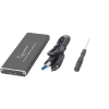 SSD portabil extern Gembird EE2280-U3C-01 Gri - USB 3.1 SSD portabil extern Gembird EE2280-U3C-01 Gri - USB 3.1