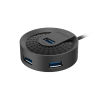 Adaptor Hub A4Tech HUB-30 Negru - 1 m | USB