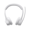 Căști pentru studie, Căști Bluetooth Logitech Zone 300 Alb - Fără fir | 20 ore | 50 Hz - 20000 Hz