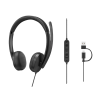 Гарнитура для компьютера Lenovo Headset 5000 Чёрный - Проводной аналоговый | 20 Гц - 20000 Гц Гарнитура для компьютера Lenovo Headset 5000 Чёрный - Проводной аналоговый | 20 Гц - 20000 Гц