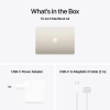 Laptop Apple MacBook Air 13.6 Starlight - 13.6