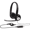 Гарнитуры для Колл-центров Logitech H390 Чёрный - Проводной аналоговый | 20 Гц - 20000 Гц Гарнитуры для Колл-центров Logitech H390 Чёрный - Проводной аналоговый | 20 Гц - 20000 Гц