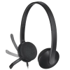 Гарнитуры для Колл-центров Logitech H340 Чёрный - Проводной аналоговый | 20 Гц - 20000 Гц