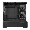Компьютерный корпус Deepcool CG380U 3F Micro-ATX Черный - Без блока питания | Пластик, Сталь, Закаленное стекло | ARGB