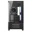 Компьютерный корпус Deepcool CG380U 3F Micro-ATX Черный - Без блока питания | Пластик, Сталь, Закаленное стекло | ARGB