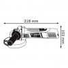 Угловая шлифовальная машина Bosch GWS 7-125 125 мм 720 Вт 220 - 240 В 11000 об/мин Угловая шлифовальная машина Bosch GWS 7-125 125 мм 720 Вт 220 - 240 В 11000 об/мин