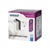 Ventilator silențios ORNO PREMIUM 8 W 230 V 93 m3/h 2400 rot/min