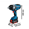 Mașină de înşurubat cu impact GDS 18V-1050 H 1050 Nm 5.0 Ah 18 V 1750 rot/min Bosch Mașină de înşurubat cu impact GDS 18V-1050 H 1050 Nm 5.0 Ah 18 V 1750 rot/min Bosch