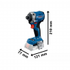 Аккумуляторный ударный гайковерт GDR 18V-215 215 Нм 18 В 0 - 3300 об/мин Bosch Аккумуляторный ударный гайковерт GDR 18V-215 215 Нм 18 В 0 - 3300 об/мин Bosch