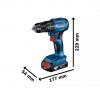 Набор электрических инструментов GDR 18V-215 + GSB 185-LI 2 x 2.0 Ач (Li-ion) 18 В Bosch Набор электрических инструментов GDR 18V-215 + GSB 185-LI 2 x 2.0 Ач (Li-ion) 18 В Bosch