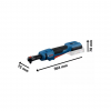 Аккумуляторная трещотка GRC 18V-60 60 Нм без аккумулятора 18 В Аккумуляторная трещотка GRC 18V-60 60 Нм без аккумулятора 18 В