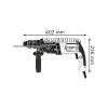 Ciocan rotopercutor SDS Plus GBH 2-28 F 880 W 220 - 240 V 3.2 J 0 - 4000 percuții/min Bosch Ciocan rotopercutor SDS Plus GBH 2-28 F 880 W 220 - 240 V 3.2 J 0 - 4000 percuții/min Bosch