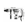 Ciocan rotopercutor SDS Max GBH 5-40 D 1100 W 220 - 240 V 8.5 J 0 - 2900 percuții/min Bosch Ciocan rotopercutor SDS Max GBH 5-40 D 1100 W 220 - 240 V 8.5 J 0 - 2900 percuții/min Bosch
