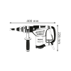 Ciocan rotopercutor SDS Plus GBH 4-32 DFR 900 W 220 - 240 V 4.2 J 0 - 3600 percuții/min Bosch Ciocan rotopercutor SDS Plus GBH 4-32 DFR 900 W 220 - 240 V 4.2 J 0 - 3600 percuții/min Bosch