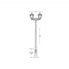 Corp de iluminat RICU BISSO/RUT 8.5 W E27 IP55 2700 - 4000 - 6500 K 220 - 240 V Fumagalli