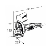 Polizor excentric Makita PC5000C 125 mm 1450 W 220 V 10000 rot/min Polizor excentric Makita PC5000C 125 mm 1450 W 220 V 10000 rot/min