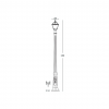 Светильник RICU/GOLIA 8.5 Вт E27 IP55 2700 - 4000 - 6500 K 220 - 240 В Fumagalli