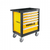 Dulap mobil cu scule 901 x 770 x 458 mm 6 sertare 177 Vorel