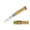 Cuţit Opinel Stainless Steel Oak handle №8