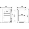 Холодильник Dometic MF5M 5 l MyFridge Холодильник Dometic MF5M 5 l MyFridge