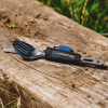 Набор титановых столовых приборов на карабине Lifeventure Titanium Cutlery