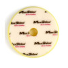 MaxShine 2002090YW Cross Cut Foam Pad - Yellow Polishing - 3 inch
