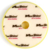 MaxShine 2002160YW Cross Cut Foam Pad - Yellow Polishing - 6 inch