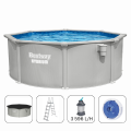 Bestway Piscina Hydrium 366×122 cm, 10990 L, cadru metalic