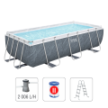 Bestway Бассейн STEEL PRO MAX Rectangular 404x201x100 см, 6478Л, металлический каркас