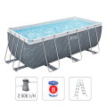Bestway Piscină STEEL PRO MAX Rectangular 412x201x122 cm, 8124L, cadru metalic