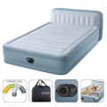 INTEX Матрас VELUR 152x236x86cm co СПИНКОЙ и встроенным насосом, PLUSH