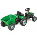 Tractor cu remorca ACTIVE, verde