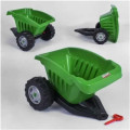 Tractor cu remorca ACTIVE, verde