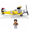 Set de construcție „Avion”, 120 elem. Set de construcție „Avion”, 120 elem.