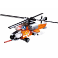Set de construcție „Elicopter de pompieri”, 129 elem. Set de construcție „Elicopter de pompieri”, 129 elem.