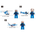Set de construcție ”Avion de luptă”, 6 modele, de la 101 pînă la 129 elem.