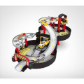 Wheel Track Station (w/ diecast: 2 cars, 1 helicopter) — Small Wheel Track Station (w/ diecast: 2 cars, 1 helicopter) — Small