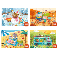 Seria de puzzle-uri „Cele Patru Anotimpuri”, 4 în 1 Seria de puzzle-uri „Cele Patru Anotimpuri”, 4 în 1