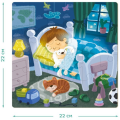 Puzzle 4 în 1 „Ziua mea”, 72 elem. Puzzle 4 în 1 „Ziua mea”, 72 elem.