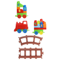 Set de construcție „Tren”, 41 piese Set de construcție „Tren”, 41 piese