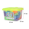 Set de construcție Găleată cu blocuri neon „Play Blox”, 56 piese Set de construcție Găleată cu blocuri neon „Play Blox”, 56 piese