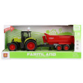 1:16 Tractor cu fricțiune „Trailered Farm Tractor” (lumina / sunet) 1:16 Tractor cu fricțiune „Trailered Farm Tractor” (lumina / sunet)