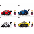 Set de construcție „Supercar de curse”, 4 modele, de la 176 pînă la 183 elem. Set de construcție „Supercar de curse”, 4 modele, de la 176 pînă la 183 elem.