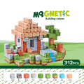 Constructor magnetic pentru copii „Căsuța de lângă pârâu” 312 elem. Constructor magnetic pentru copii „Căsuța de lângă pârâu” 312 elem.