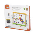 Magnetic Dry Erase and Chalk Board Magnetic Dry Erase and Chalk Board