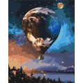 Pictură pe numere 40×50 cm (fără cutie) – Balon stelar Pictură pe numere 40×50 cm (fără cutie) – Balon stelar